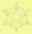 andred/herne symbol - pentacle on hexagram gods' names in runes